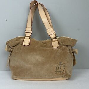 Juicy Couture Tan Suede Bag